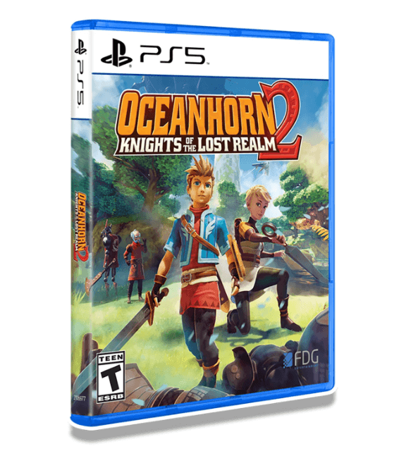 Oceanhorn 2: Knights Of The Lost Realm box art for Playstation 5
